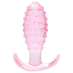 Plug Anal Textura Bolinha 9 X 3Cm (8451) rosa