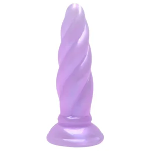 Plug Anal Dildo Pvc Colors 14,5 X 4Cm (8904O roxo