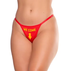 Tanga Sexy "Me Come" Patitex