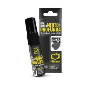 GARGANTA MUITO MAIS PROFUNDA ICE DESSENSIBILIZANTE EM SPRAY BEIJÁVEL 15ML SEXY FANTASY