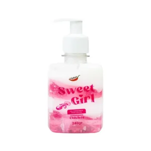 Sweet Girl Gel Hidratante Beijável com Sabor de Fruta (Chiclete) 240g Chillies