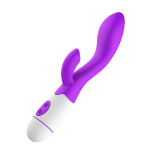 Carlin -Vibrador Ponto G com Estimulador de Clitóris (053) 10 intensidades
