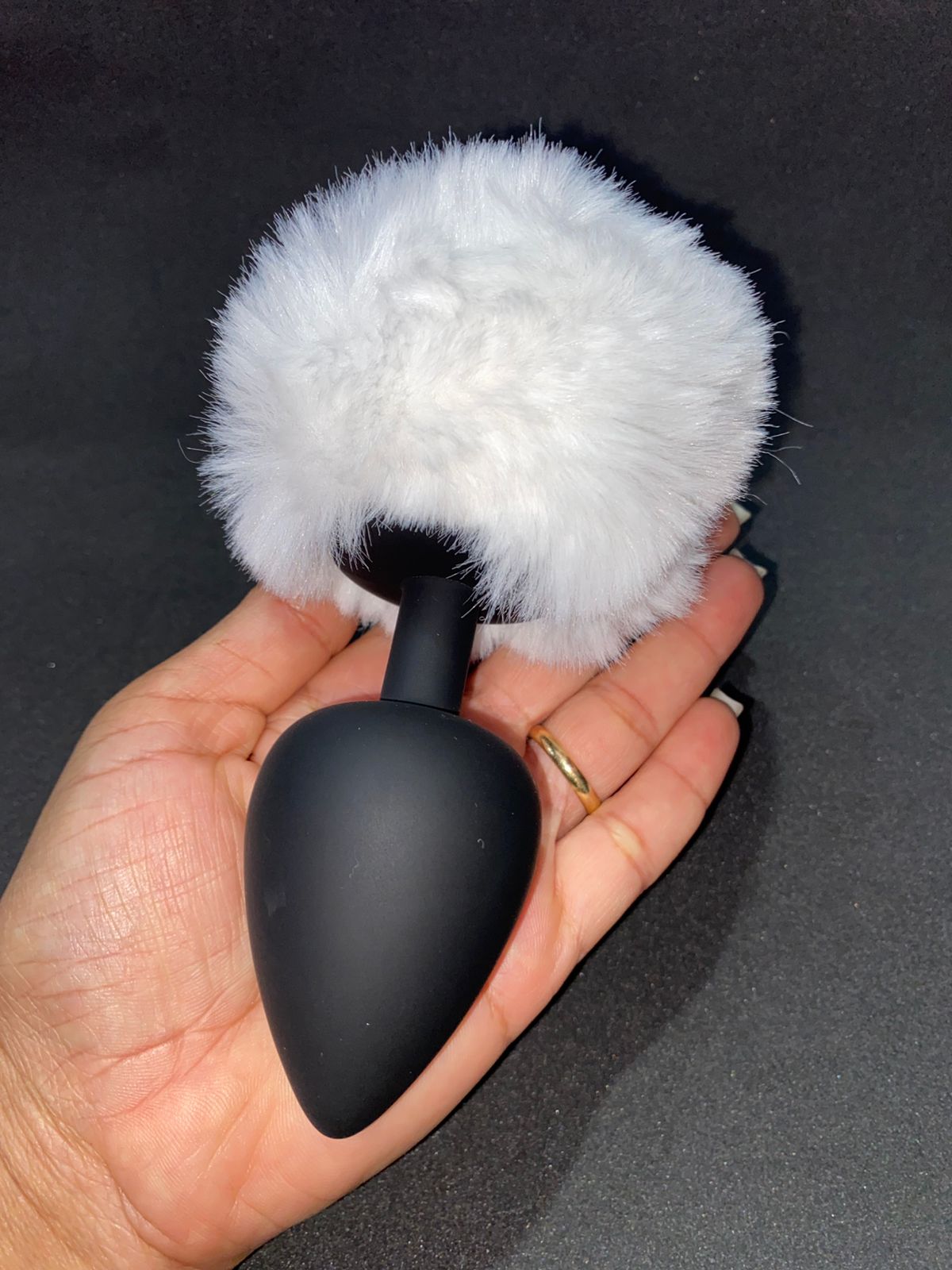 Plug 4n4l Rabo De Coelho 13,5 X 3,5Cm (8888) tamanho M