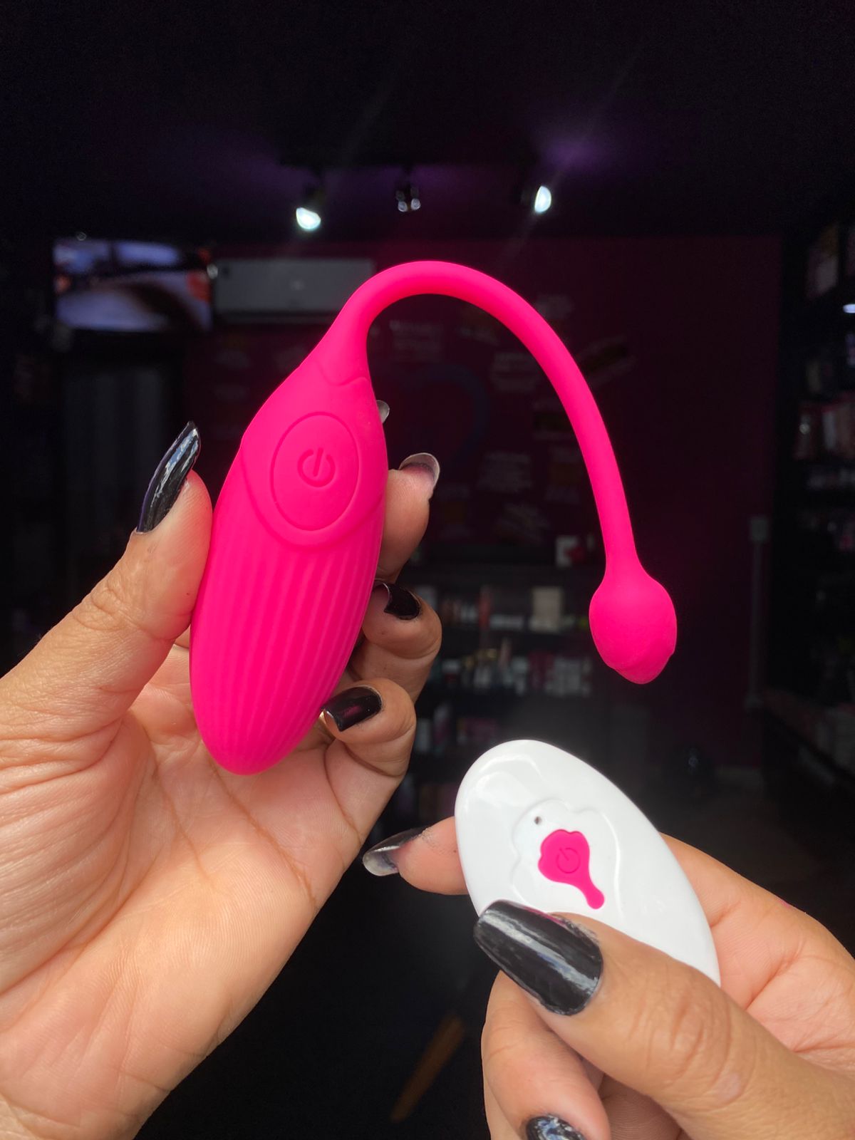 vibrador bullet sem fio 10 intensidades (1038) recarregável — foto 1