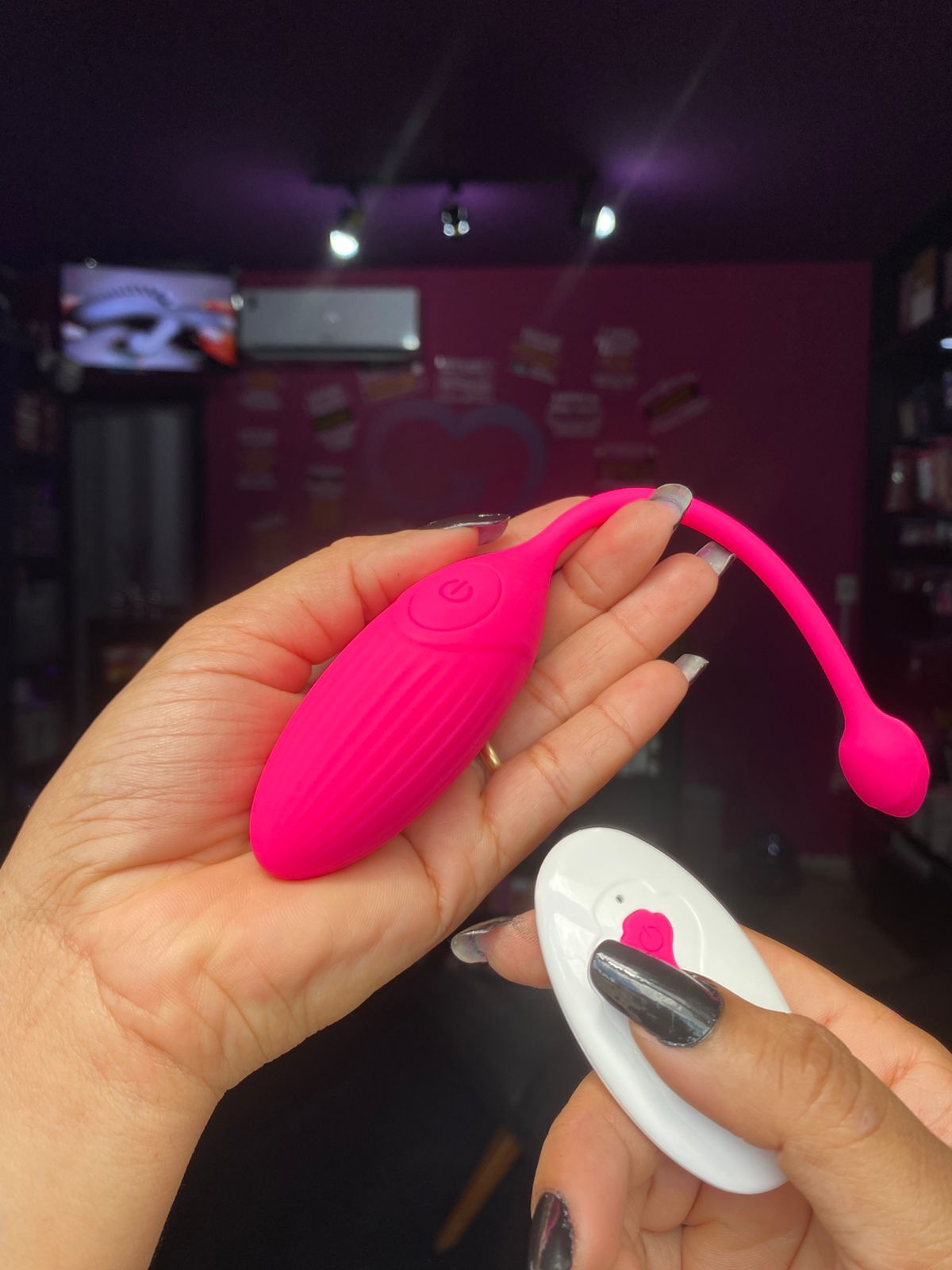 vibrador bullet sem fio 10 intensidades (1038) recarregável — foto 2
