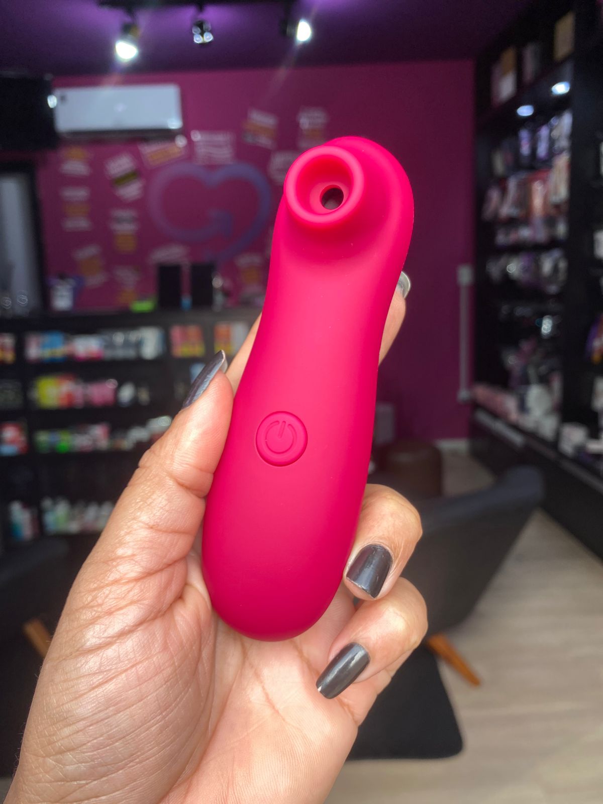 Otávio -vibrador clitoriano com pulsação 10 intensidades (SU022) pilha — foto 4