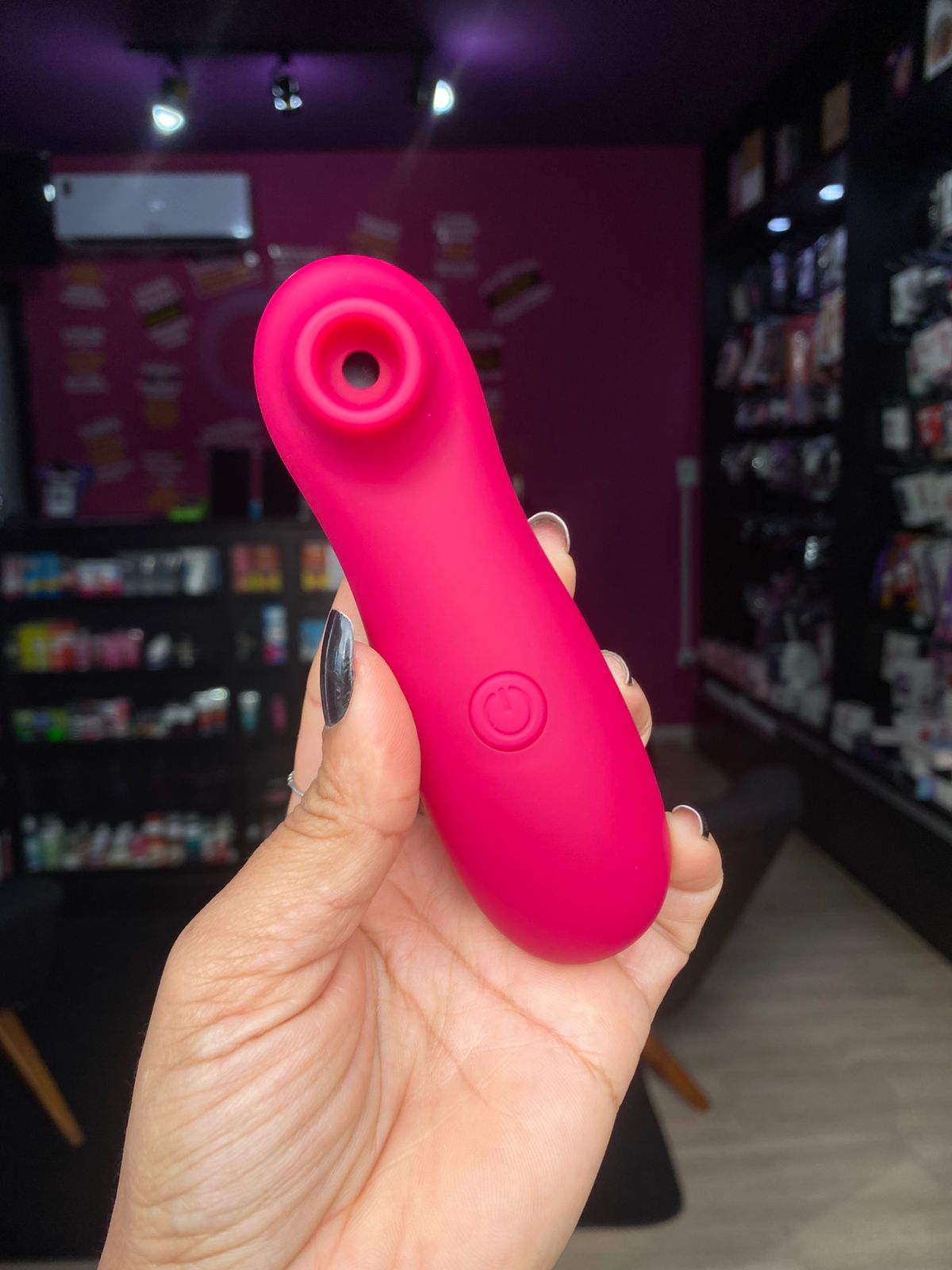 Otávio -vibrador clitoriano com pulsação 10 intensidades (SU022) pilha — foto 2