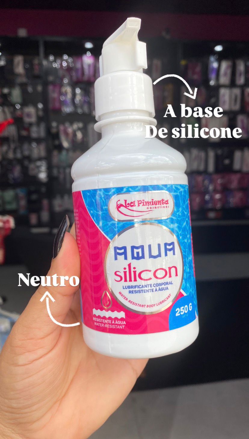 Lubrificante Aqua Silicon 250G La Pimienta