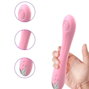 andrey - vibrador com textura aveludado (1251) 12 intensidades
