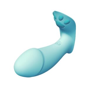 Patinha -vibrador ponto e estimulo no clitóris (016) 10 intensidades