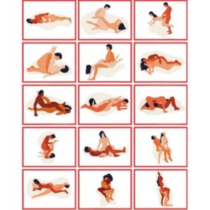 Mini Baralho Kama Sutra (15 cartas)