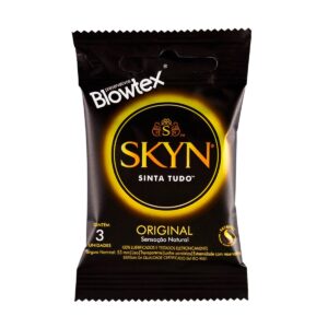 Preservativos Skyn Original Sensação Natural com 3 unidades Blowtex
