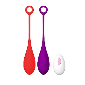 Vibrador de casal- bullet sem fio (02) 10 intensidades