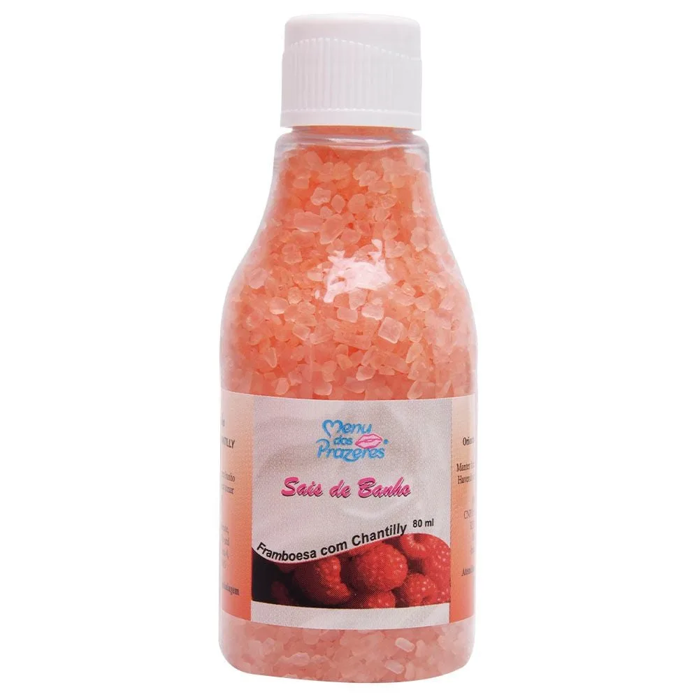 Sais De Banho Aromático 80Ml (FRAMBOESA)