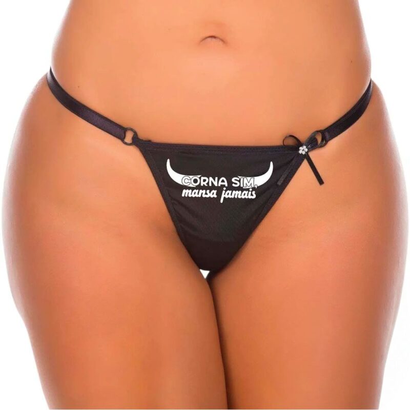 Fio Dental Corna Sim Mansa Jamais Pimenta Sexy(6217)