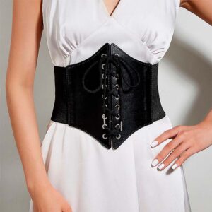 Harness Espartilho Em Couro (9320)