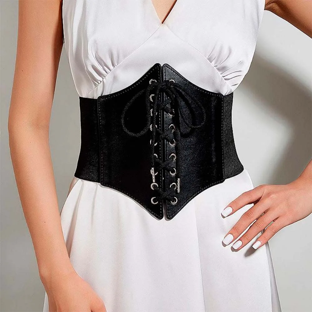 Harness Espartilho em Couro