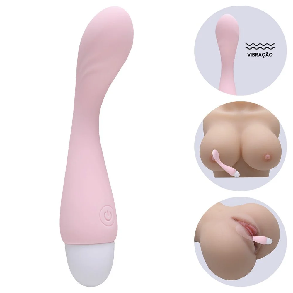 Vibrador de Ponto G Recarregável 10 Vibração Recarregável