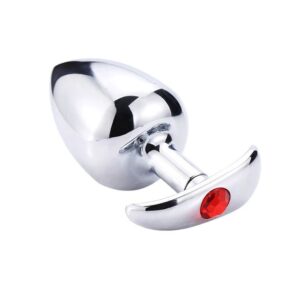 Plug Anal Metal com alça (130L) tamanho G