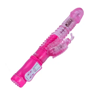 Borboleta -vibrador rotativo com vai e vem estímulo no ponto g e clitóris 36 intensidades
