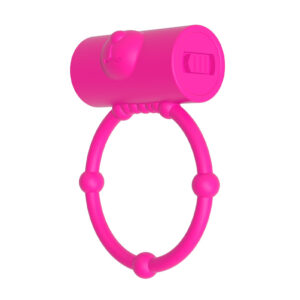Anel Silicone Flexível com Cápsula Vibratória - Urso