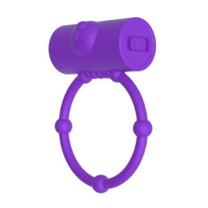 Anel Silicone Flexível com Cápsula Vibratória - Urso