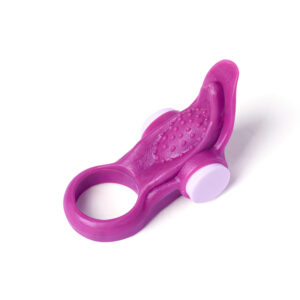 Anel peniano com estimulador de clitoris e testículos (AN004) pink