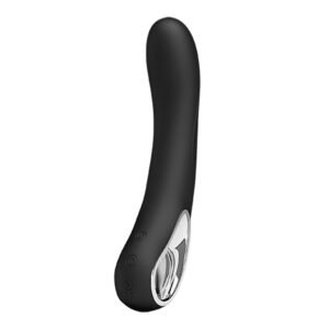 Vibrador Recarregável com Alça Metalizada – 12 Modos de Vibração