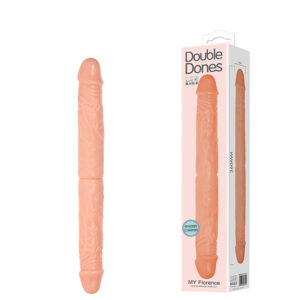Pênis Realístico Duplo 36 cm com Vértebra