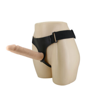 Cinta Peniana com Pênis em Cyberskin Articulável 22,5×4,5×4,5 cm (22047)