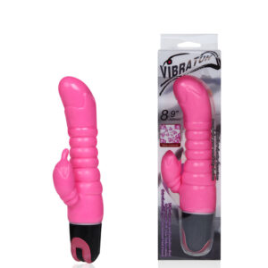 Vibrador Ponto G com Estimulador Clitoriano – 10 Vibrações