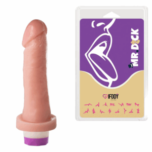 O Ornitólogo – 18x3,5cm Ø com Vibro | Mr. Dick | Reto com veias e glande definida