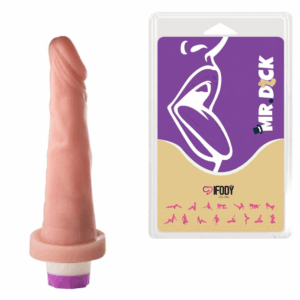 O Ferreiro – 19,5x4,2cm Ø com Vibro | Mr. Dick | Reto, Glande Definida, Estrutura Robusta