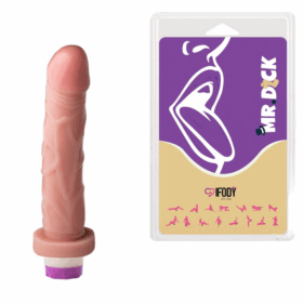 O Reprodutor – 19x3,8cm Ø com Vibro | Mr. Dick | Reto com Veias Definidas