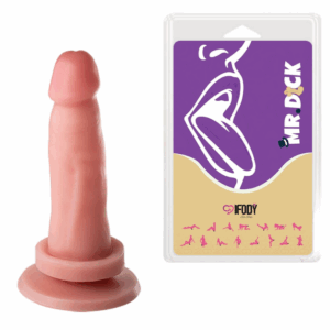 Mr. Dick Montador – 14x3,6cm Ø com Ventosa | Glande Definida + Base Firme | Compacto, Realístico e Potente