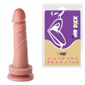 Mr. Dick Rigger – 17x3,8cm Ø com Ventosa | Veias Realçadas + Glande Definida | Fixação Bruta