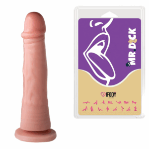 Mr. Dick Bombeiro Civil – 20x4,2cm Ø com Ventosa | Glande Definida + Silicone Flexível
