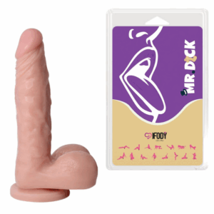 Mr. Dick Arquiteto – 19,3x4,7cm com Escroto e Veias Salientes