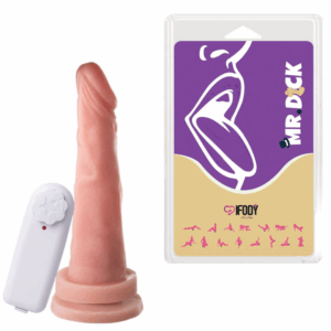 Pênis com Vibrador e Ventosa 17,5 cm × 4,2 cm – Mr. Dick