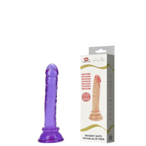 Prótese Realística 15 cm x 2,5 cm com Veias, Glande e Ventosa – iFody Imports