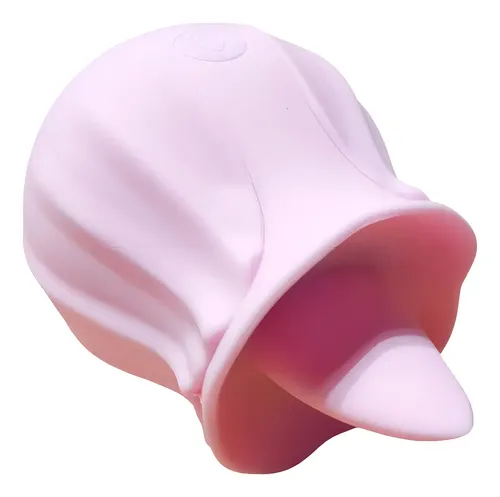 Vibrador de clitóris com lingua (D3802) recarregáveis — foto 2