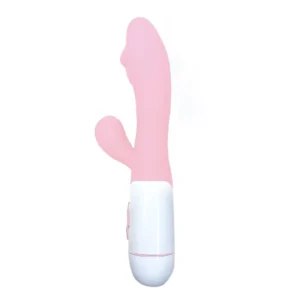 Bruce -VIBRADOR com estimulo no PONTO G e clitóris- 30 intensidades (4020) rosa