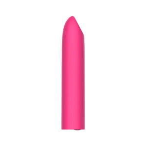Bullet -Cápsula vibratória com a ponta achatada- 10 intensidade (120C) ROSA