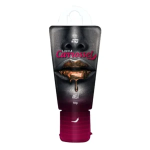Carrossel Gel Comestível com Efeito Glíter 18g Pepper Blend – creme de avelã