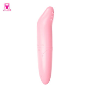 Vibrador Ponto G ponta levemente curvada (025p) rosa