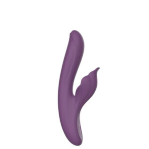 Vibrador Recarregável Vai e Vem com Estimulador de clitóris 10 vibrações