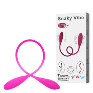 Vibrador Duplo Recarregável Snaky Vibe