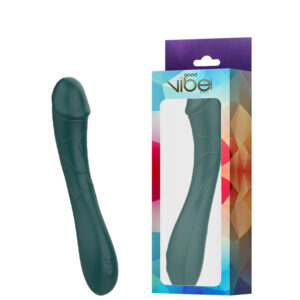 Vibrador Recarregável com Detalhe de Glande – 10 Modos de Vibração