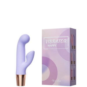 Vibrador Recarregável Ponto G com Estimulador Clitoriano – 10 Modos de Vibração