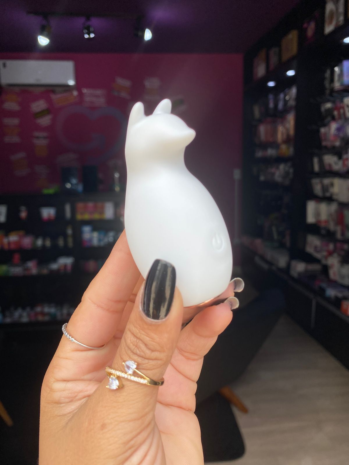 Mini Vibrador Formato Raposa 10 intensidades (152) Recarregável — foto 7